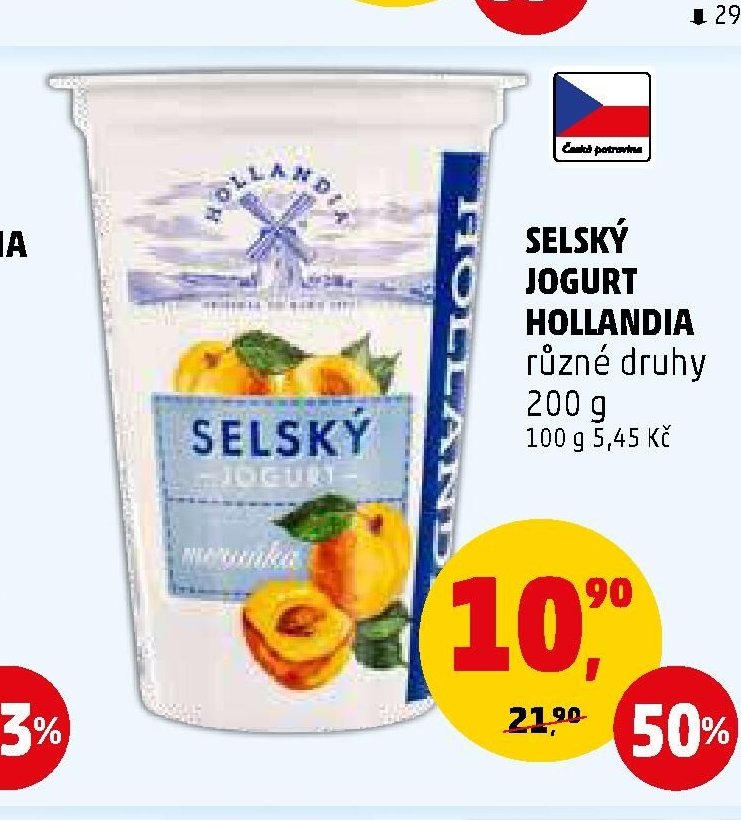 SELSKÝ JOGURT HOLLANDIA
