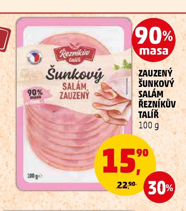 ŠUNKOVÝ SALÁM ZAUZENÝ ŘEZNÍKŮV TALÍŘ