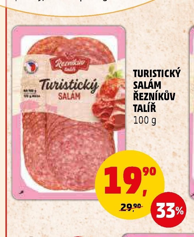 TURISTICKÝ SALÁM ŘEZNÍKŮV TALÍŘ