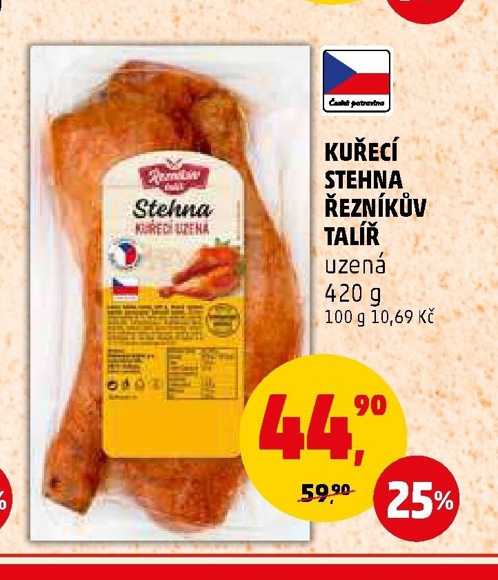 KUŘECÍ STEHNA ŘEZNÍKŮV TALÍŘ