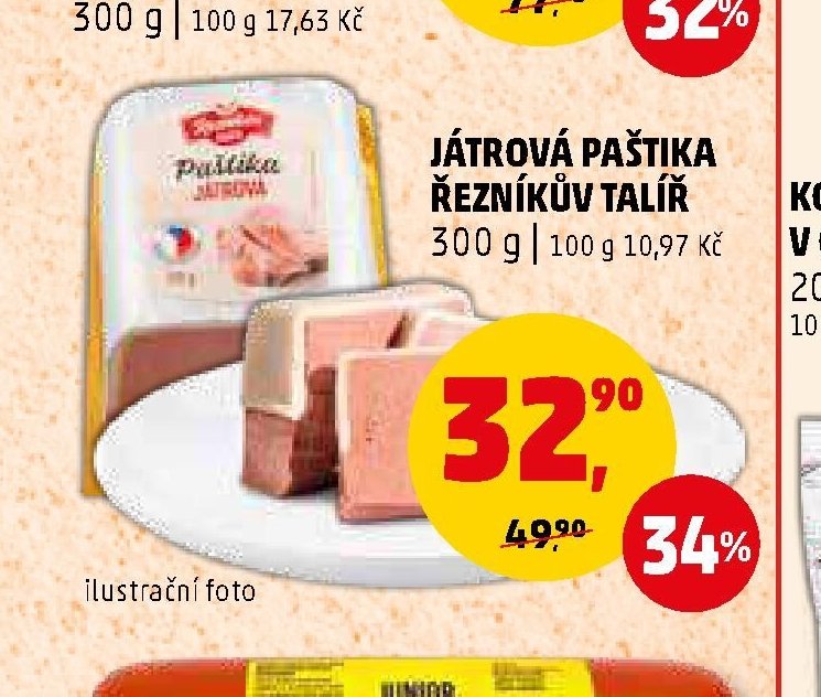 JÁTROVÁ PAŠTIKA ŘEZNÍKŮV TALÍŘ
