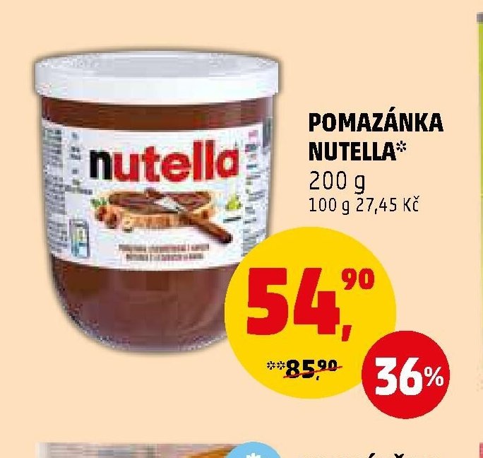 POMAZÁNKA NUTELLA