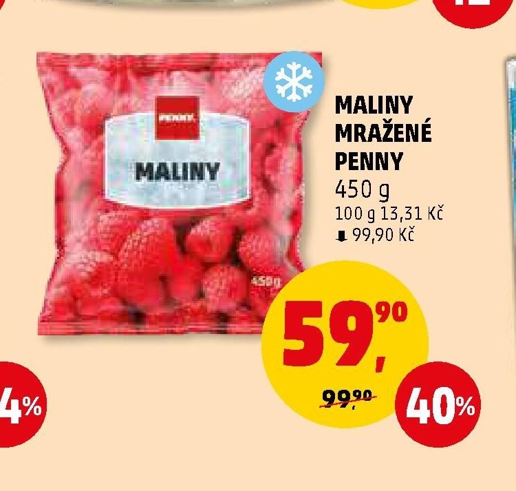MALINY MRAŽENÉ PENNY