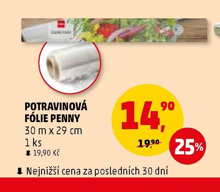 POTRAVINOVÁ FÓLIE PENNY