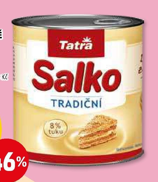 Mléko kondenzované Salko Tatra