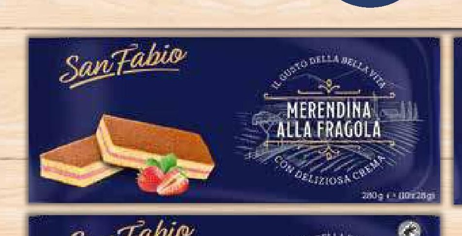 Mini dortík San Fabio jahodový
