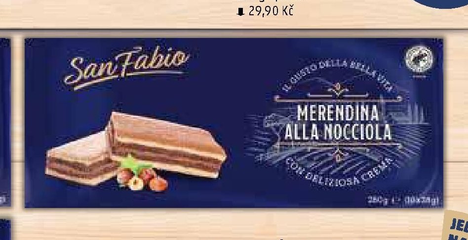 Mini dortík San Fabio lískooříškový