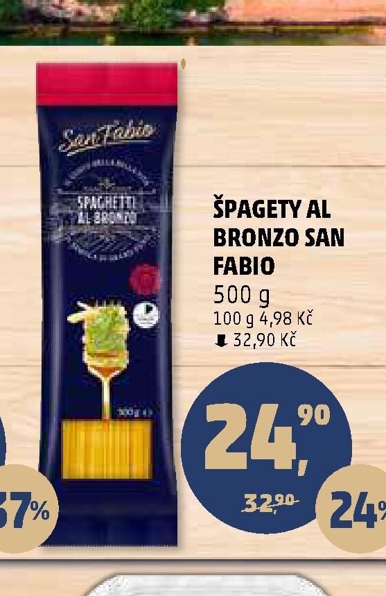 ŠPAGETY AL BRONZO SAN FABIO