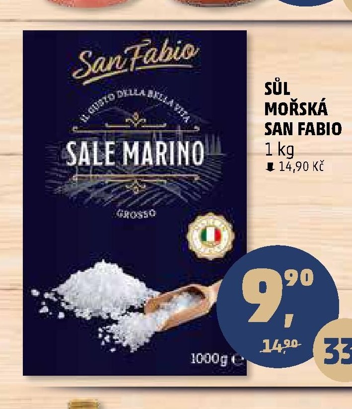 Sůl mořská SAN FABIO