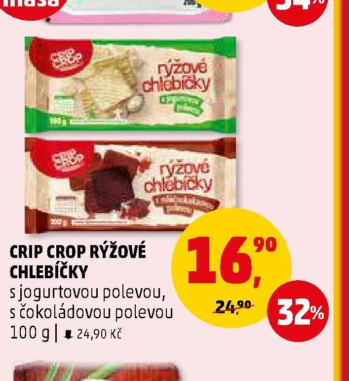 Crip Crop rýžové chlebíčky