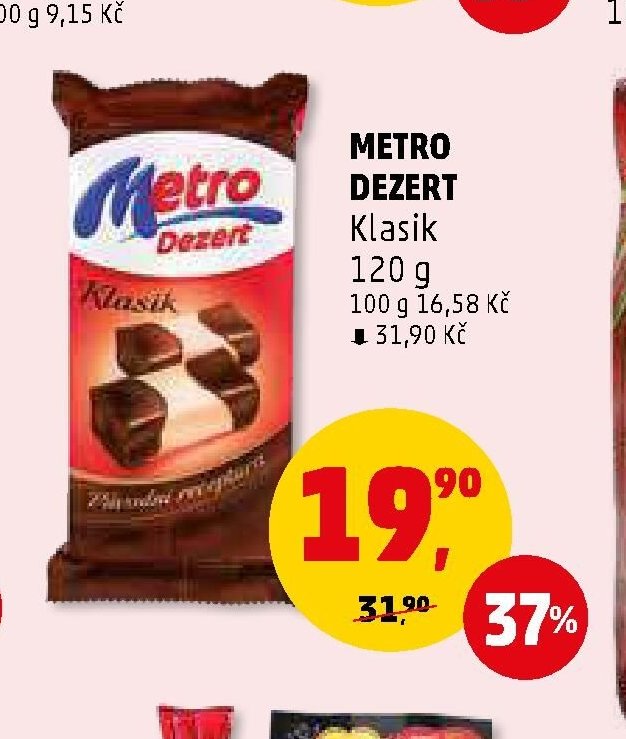 Metro dezert Klasik