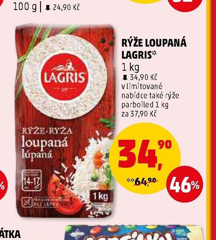 Rýže loupaná Lagris
