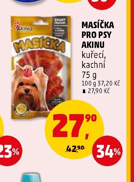 MASÍČKA PRO PSY AKINU
