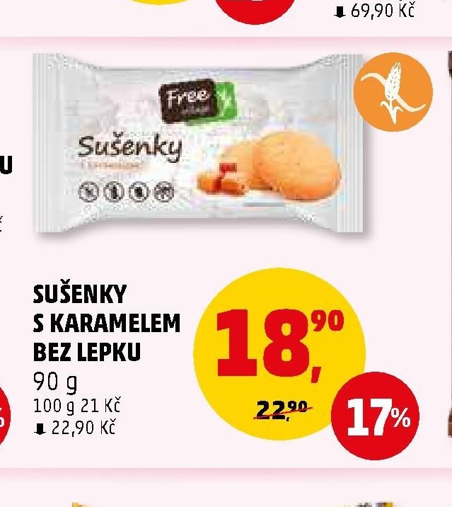 SUŠENKY S KARAMELEM BEZ LEPKU