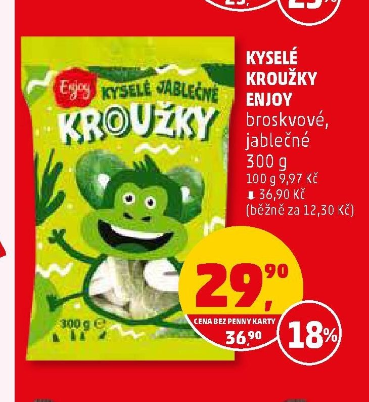 Kyselé kroužky Enjoy