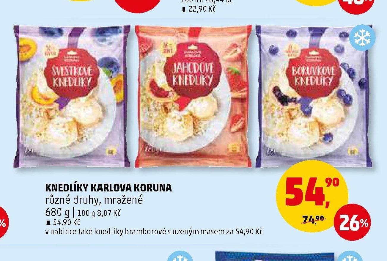KNEDLÍKY KARLOVA KORUNA