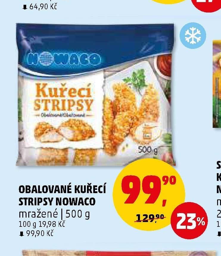 OBALOVANÉ KUŘECÍ STRIPSY NOWACO