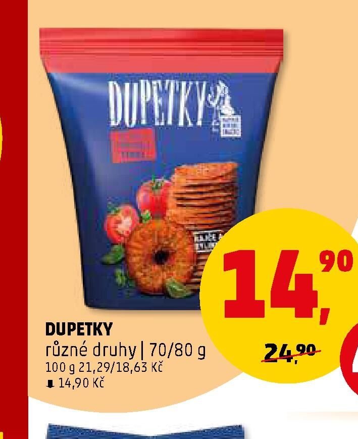 DUPETKY různé druhy