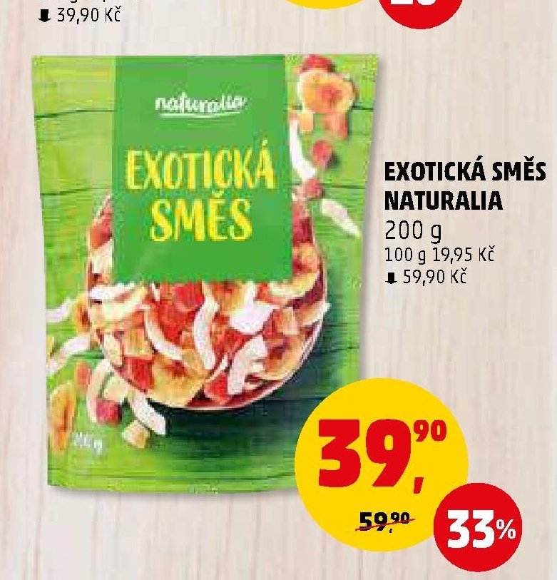 EXOTICKÁ SMĚS NATURALIA