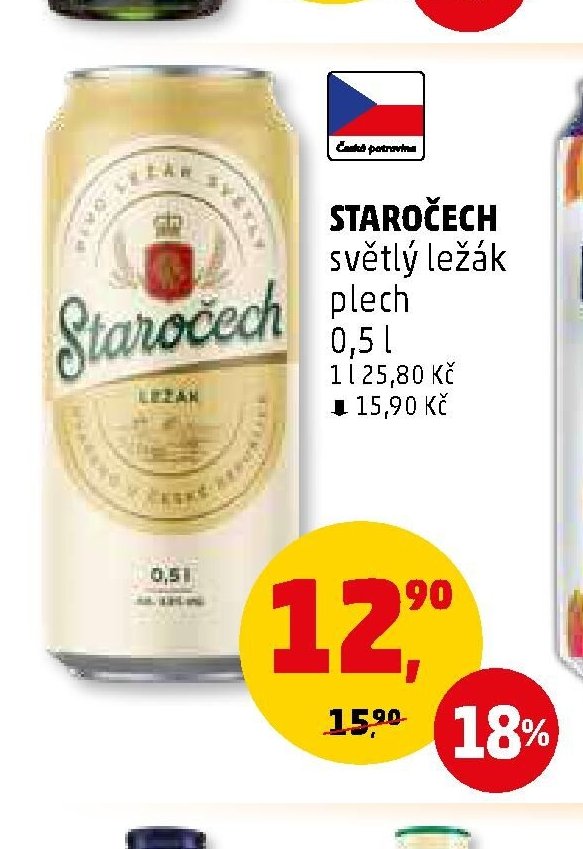 Staročech světlý ležák