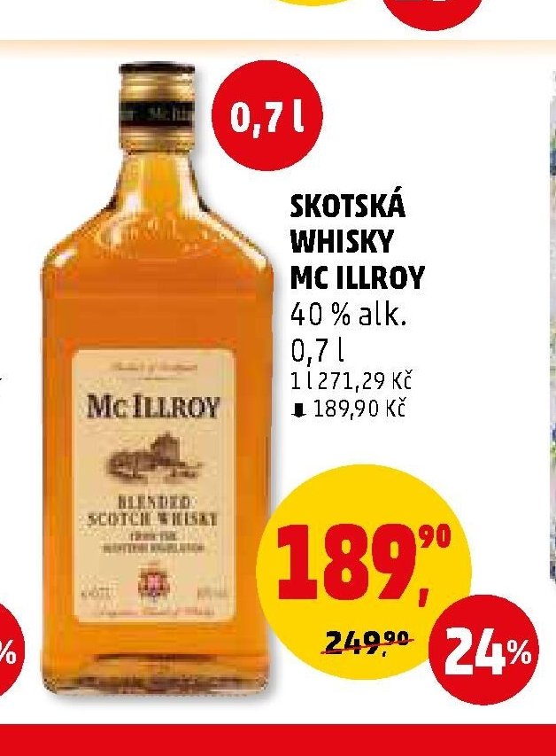 Skotská whisky Mc Illroy