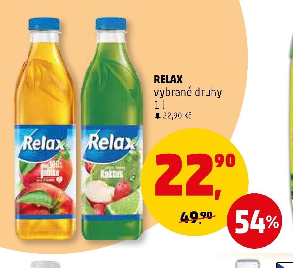 RELAX vybrané druhy