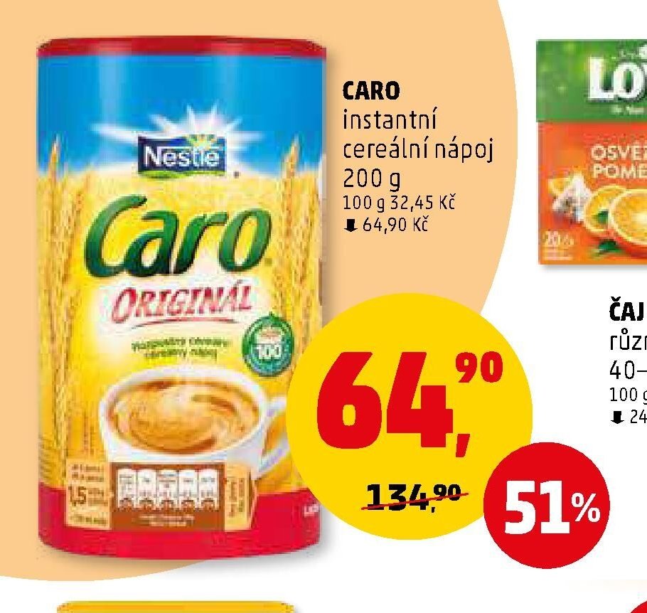 CARO instantní cereální nápoj