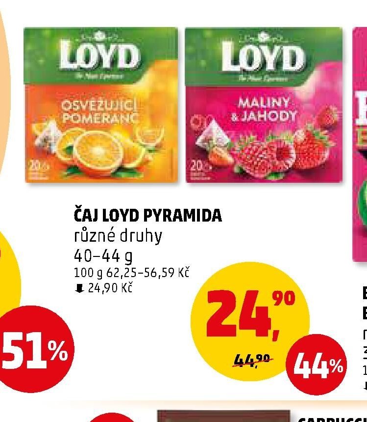 ČAJ LOYD PYRAMIDA