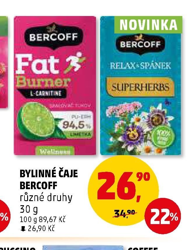 BYLINNÉ ČAJE BERCOFF