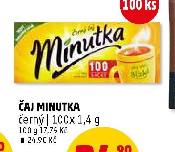 ČAJ MINUTKA černý