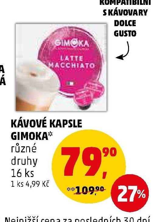 KÁVOVÉ KAPSLE GIMOKA
