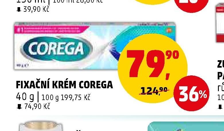 Fixační krém Corega