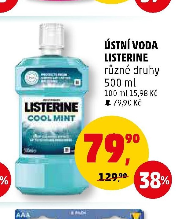 Ústní voda Listerine
