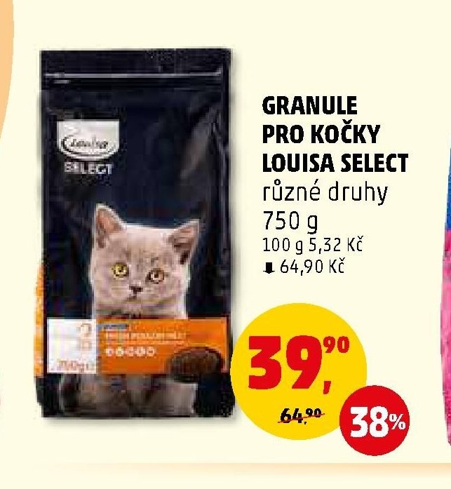 GRANULE PRO KOČKY LOUISA SELECT