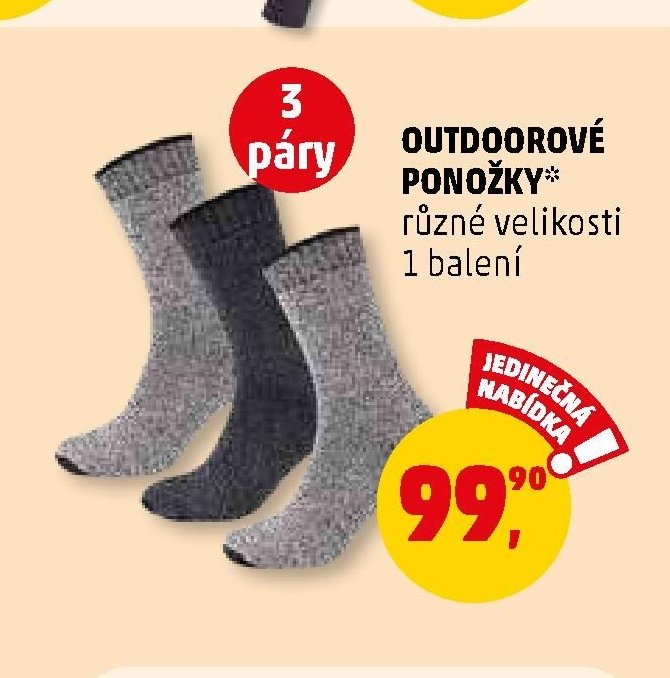 OUTDOOROVÉ PONOŽKY*