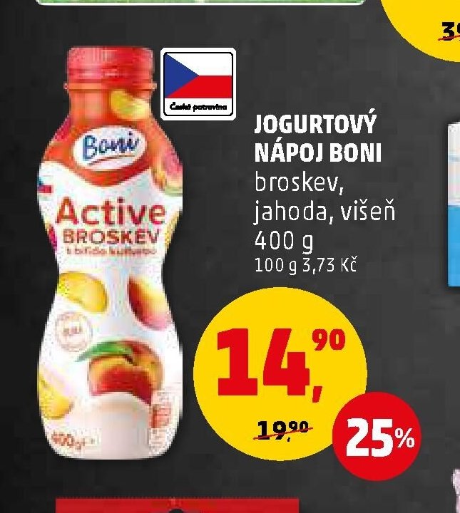 JOGURTOVÝ NÁPOJ BONI