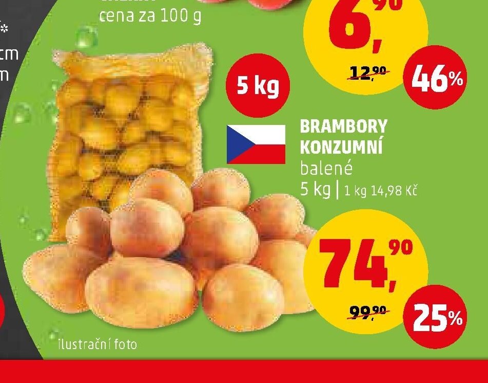 BRAMBORY KONZUMNÍ