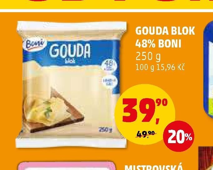 GOUDA BLOK 48% BONI