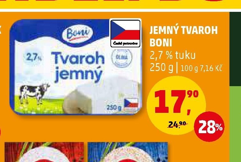 JEMNÝ TVAROH BONI
