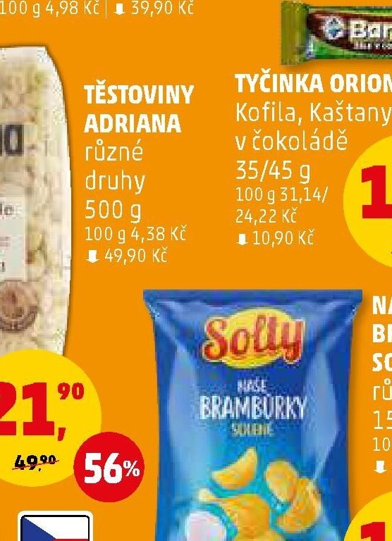 TĚSTOVINY ADRIANA