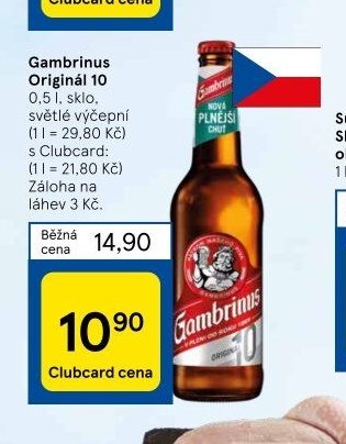 Gambrinus Originál 10