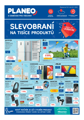 akční leták Planeo 18.9.2023-24.9.2023