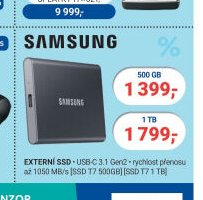SAMSUNG EXTERNÍ SSD 500 GB