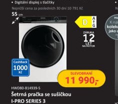 Haier I-PRO SERIES 3 HWD80-B14939-S