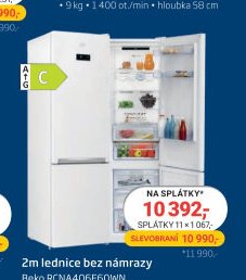 Beko Lednice RCNA406E60WN