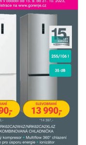 Gorenje NRK62CA2W4Z / NRK62CA2XL4Z