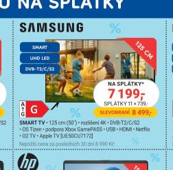 SAMSUNG SMART UHD LED TV 125 cm