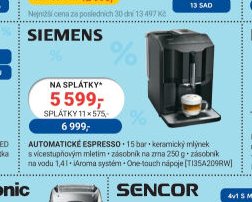 SIEMENS AUTOMATICKÉ ESPRESSO