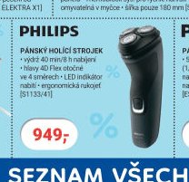 PHILIPS PÁNSKÝ HOLICÍ STROJEK