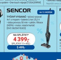 SENCOR TYČOVÝ VYSAVAČ